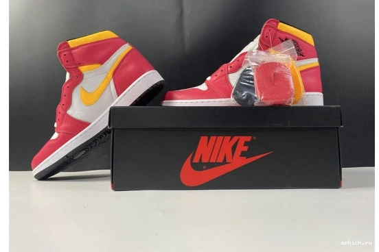 Rep EP 555088-603 Red Fusion High Retro Light 1 Jordan AIR 555088-603 OG 0421